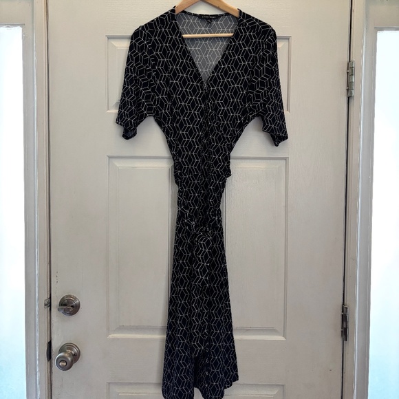 41 Hawthorn Fax Wrap Dress Size XL - Picture 1 of 6